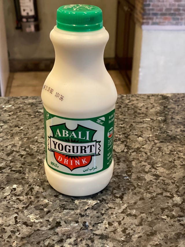 Abali Yogurt Drink.