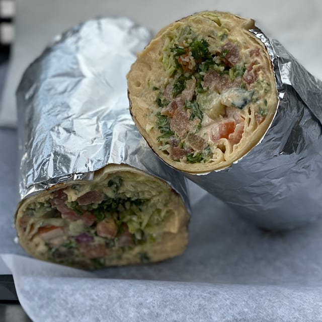 Hummus Wrap.