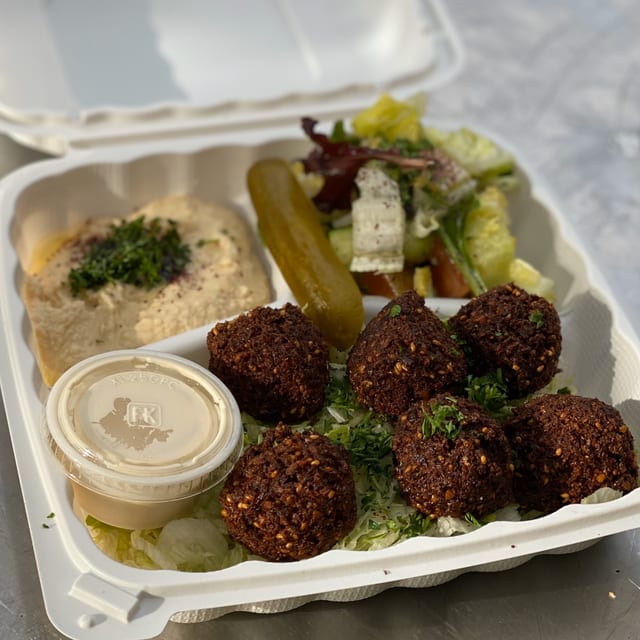 Falafel Plate.